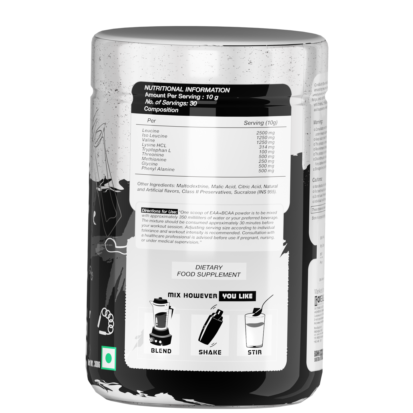 CoreBuild EAA + BCAA- Whole Amino Power