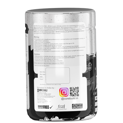CoreBuild EAA + BCAA- Whole Amino Power