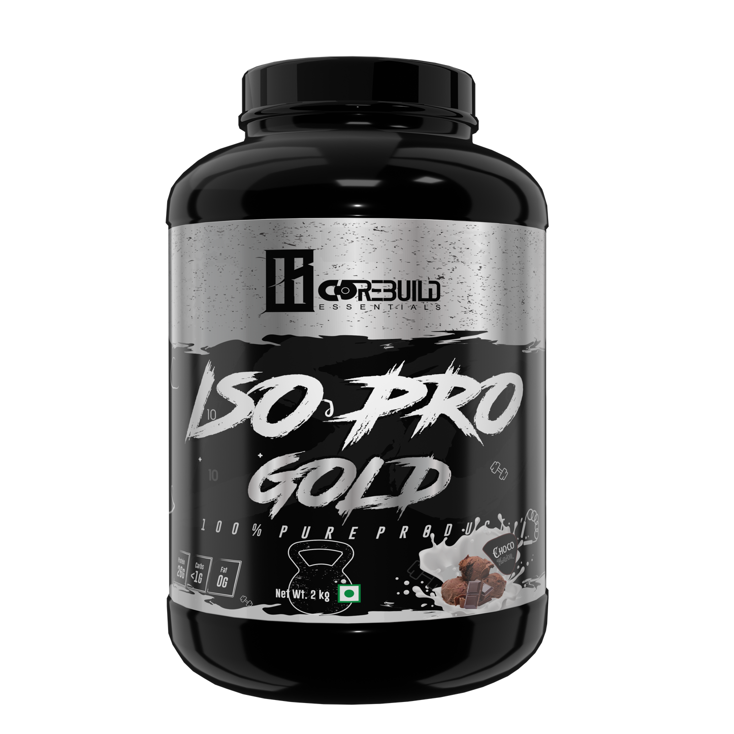 CoreBuild Iso ProGold Whey Protein Powder | Ultra-Pure Isolate + Concentrate