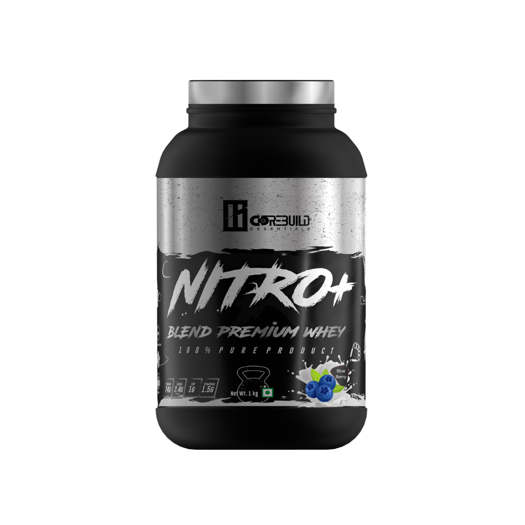 Corebuild Nitro+ Blend Premium Whey Protein | 24g Protein, 1.5g Creatine, DigeZyme® Enzymes