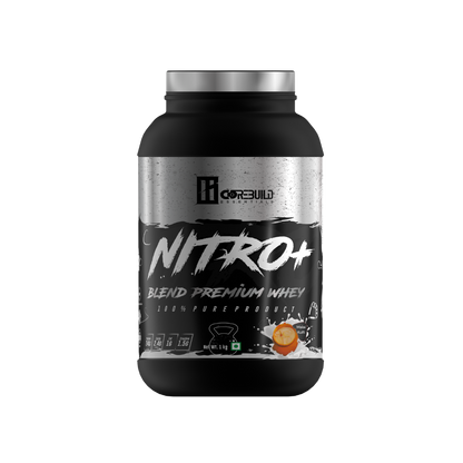 Corebuild Nitro+ Blend Premium Whey Protein | 24g Protein, 1.5g Creatine, DigeZyme® Enzymes