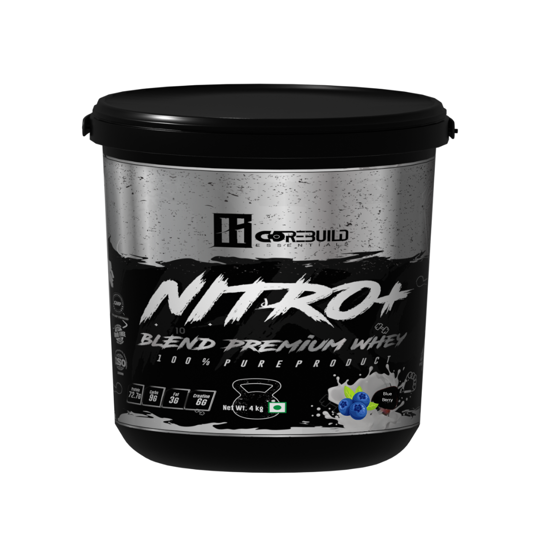 Corebuild Nitro+ Blend Premium Whey Protein | 24g Protein, 1.5g Creatine, DigeZyme® Enzymes
