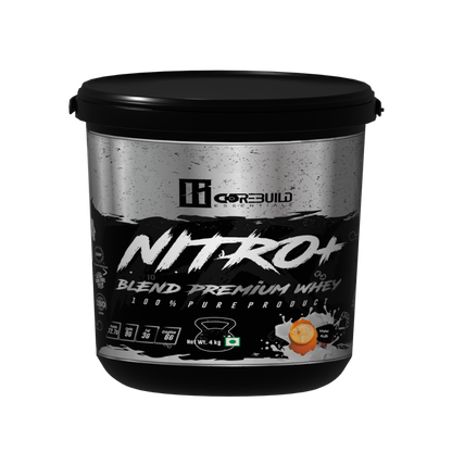 Corebuild Nitro+ Blend Premium Whey Protein | 24g Protein, 1.5g Creatine, DigeZyme® Enzymes