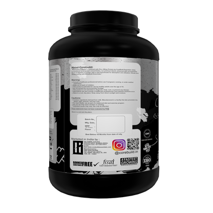 CoreBuild Pro+ Whey Protein Supplement | Fast Absorption & Muscle Recovery | 23g Protein Powder
