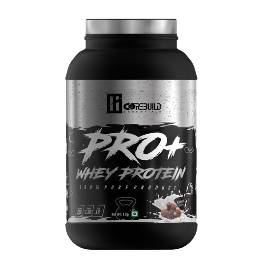 CoreBuild Pro+ Whey Protein Supplement | Fast Absorption & Muscle Recovery | 23g Protein Powder