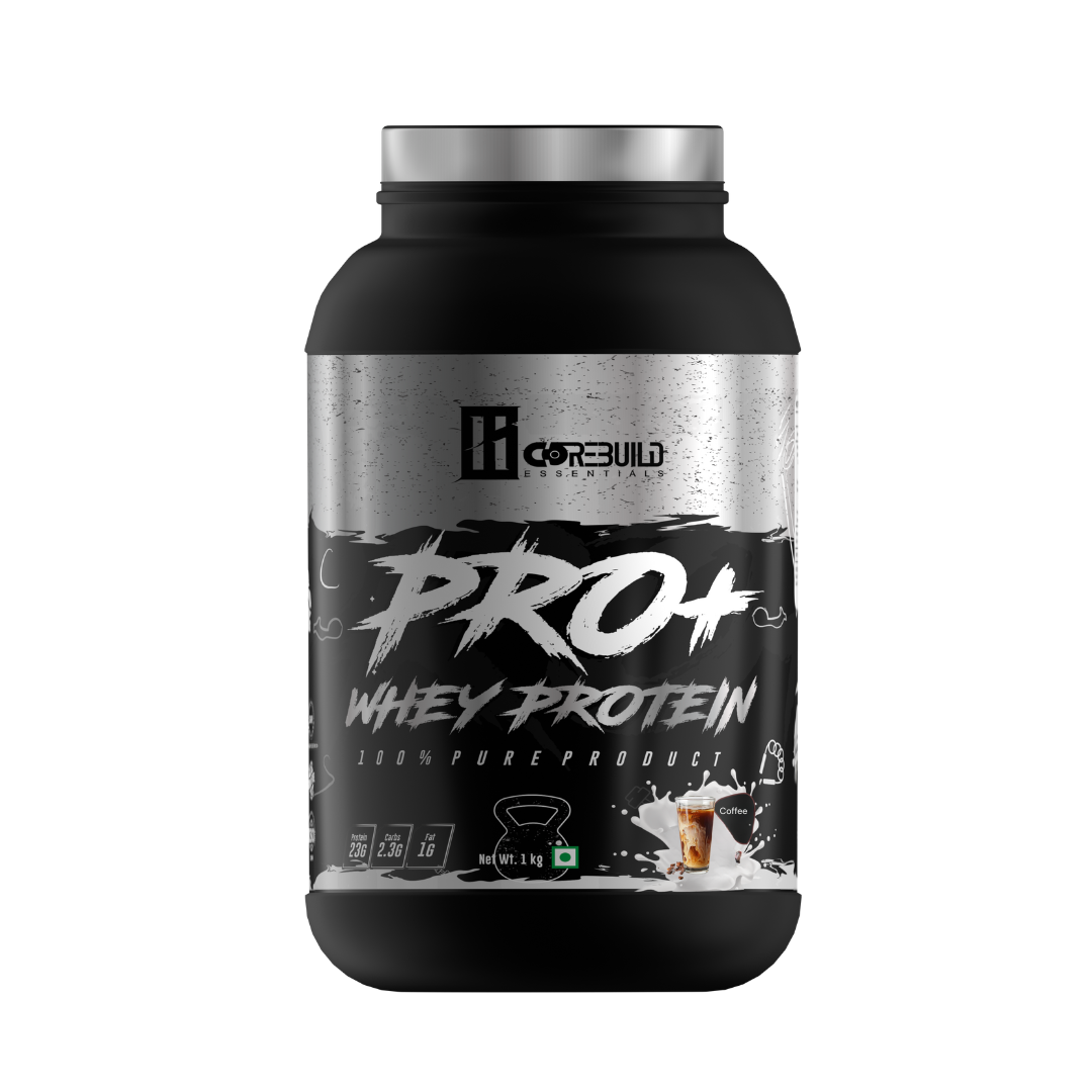 CoreBuild Pro+ Whey Protein Supplement | Fast Absorption & Muscle Recovery | 23g Protein Powder
