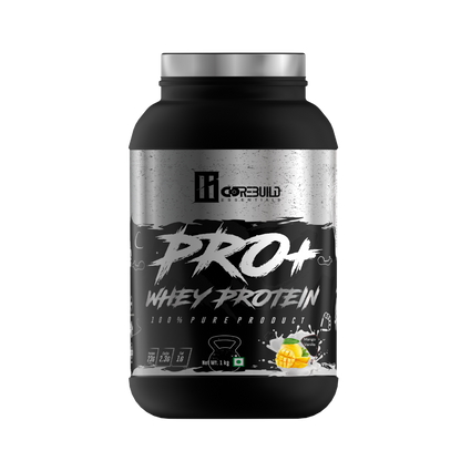 CoreBuild Pro+ Whey Protein Supplement | Fast Absorption & Muscle Recovery | 23g Protein Powder