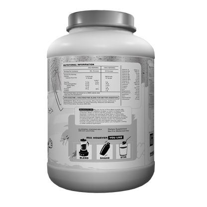 CoreBuild Pure Mass Gainer Powder | High-Calorie Muscle Builder | Vitamins & Minerals | Clean Bulking & Faster Recovery