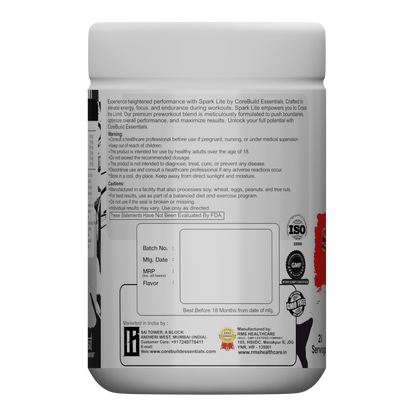 CoreBuild Spark – Advanced Pre-Workout Supplement for Energy, Focus & Strength